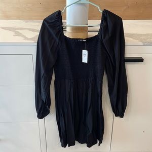 Gap Black Long Sleeve Dress. Size M. New with tags!